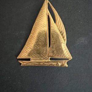 Miriam Haskell Sailboat Pin